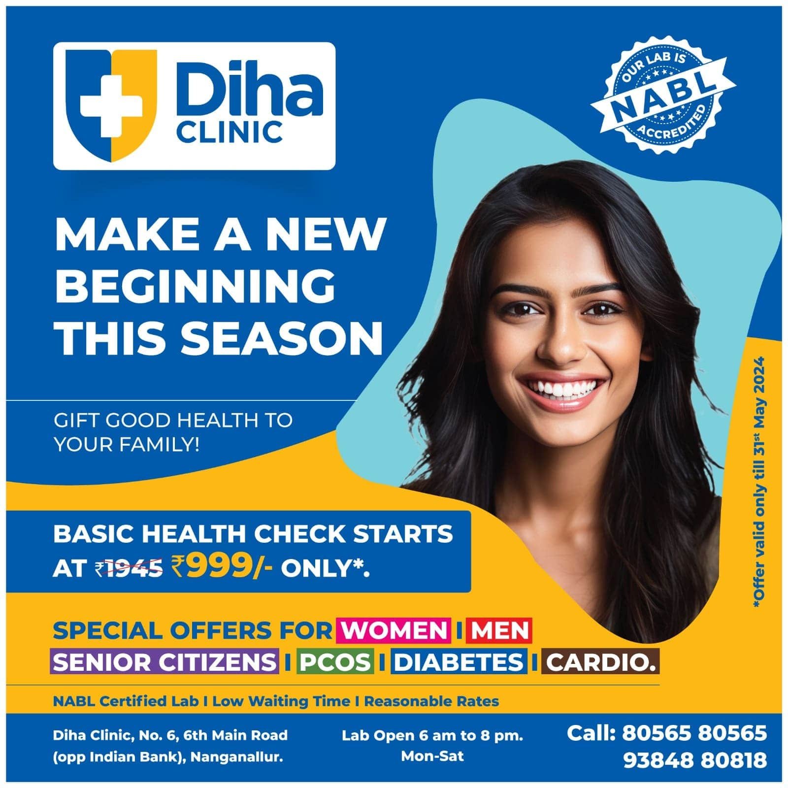 Tamil New Year Celebration at Diha Clinic, Nanganallur, Chennai