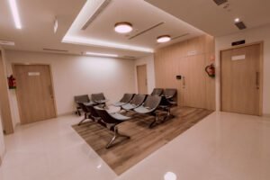 Waiting room at Diha Clinic, Nanganallur